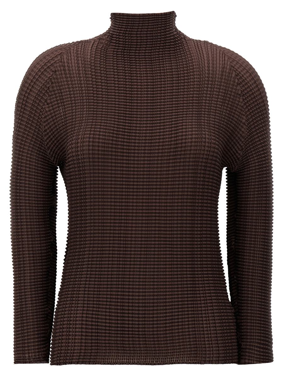 Issey Miyake 'Wooly Pleats-56' Blus