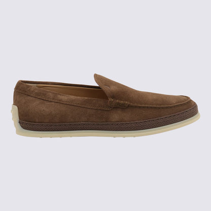 Tod's Cocoa Mocka Slip On Sneakers