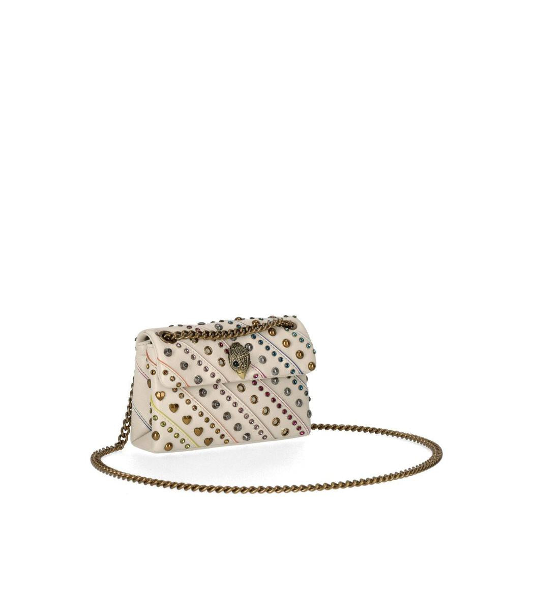 Kurt Geiger London Kensington Mini Axelremsväska i Ben