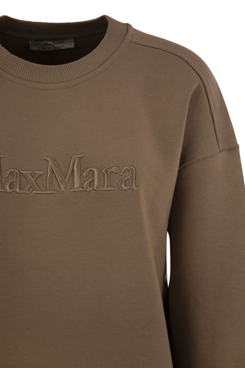 Max Mara Monza - Bomullströja med logotyp