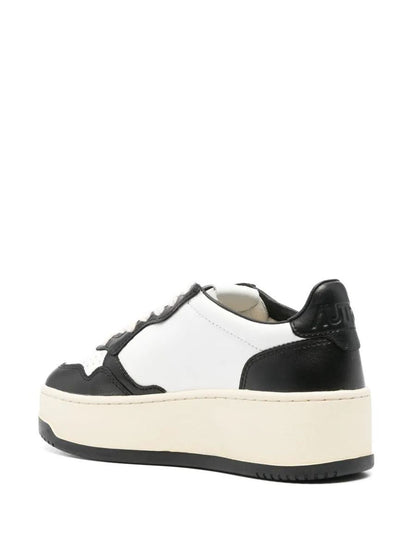 Autry "Platform Low" Lädersneakers Skor