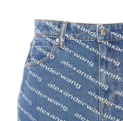 T By Alexander Wang Jeansshorts