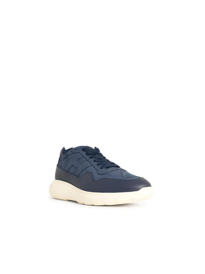 Hogan 'Interactive3' Marinblå Lädersneakers