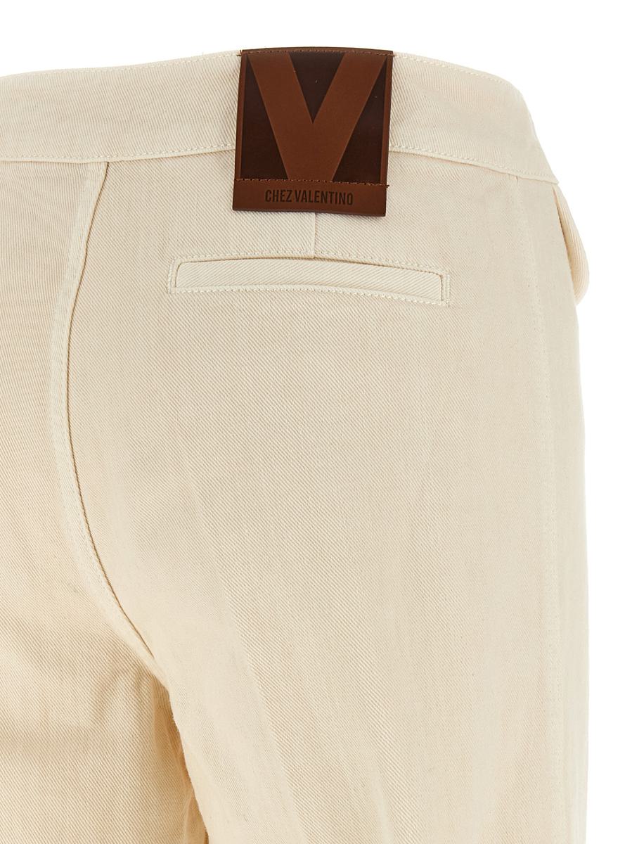 Valentino Garavani Valentino Garavani 'V' Detail Jeans