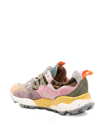 Blommiga bergssneakers