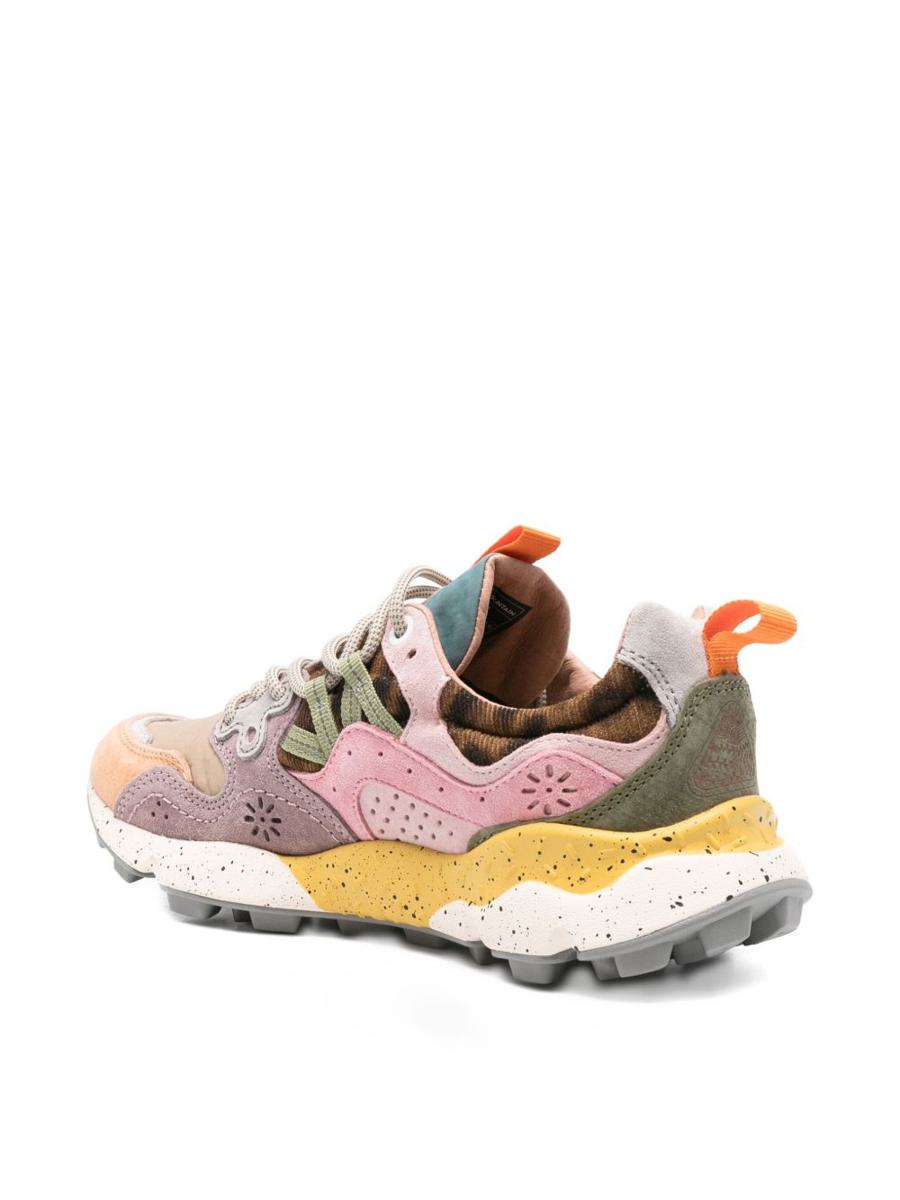 Blommiga bergssneakers