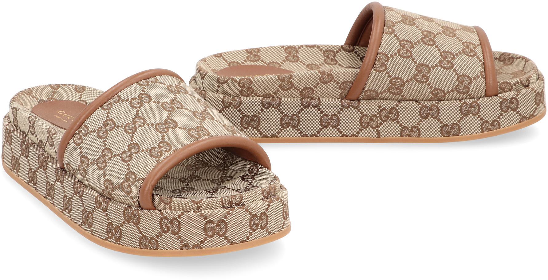 Gucci Original Gg Tyg Slides