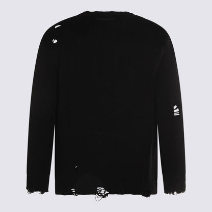 Moschino svarta stickade ullplagg
