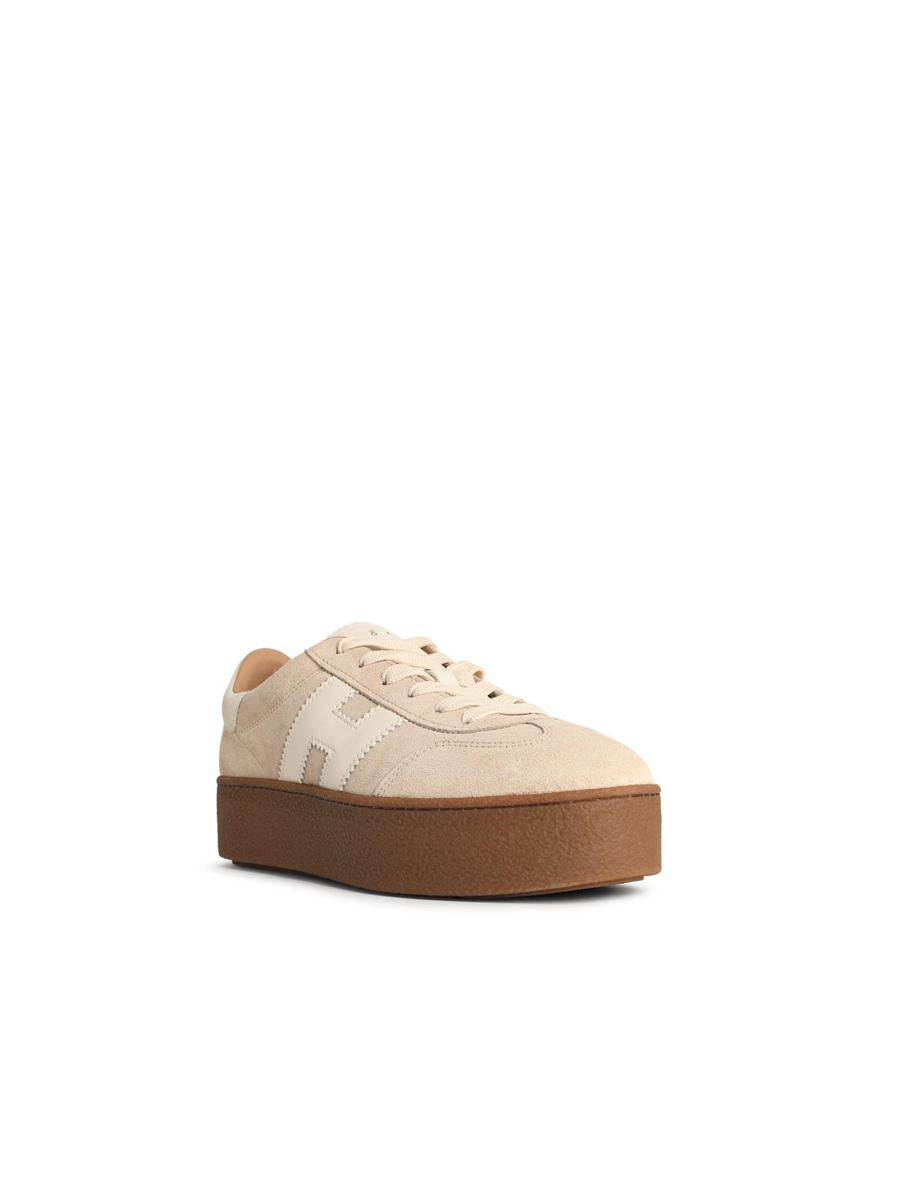 Hogan 'H681' Beige Mocka Sneakers