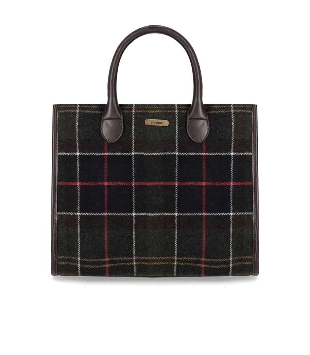 Barbour Barrhill Tartan klassisk handväska