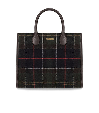 Barbour Barrhill Tartan klassisk handväska