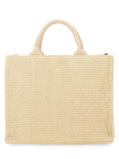Marni Liten Toteväska med Raffiaeffekt