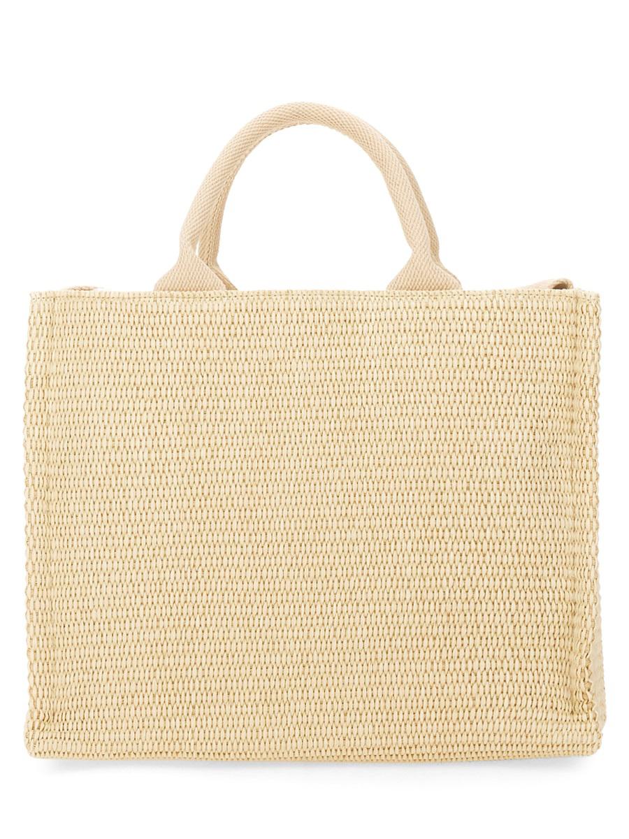 Marni Liten Toteväska med Raffiaeffekt