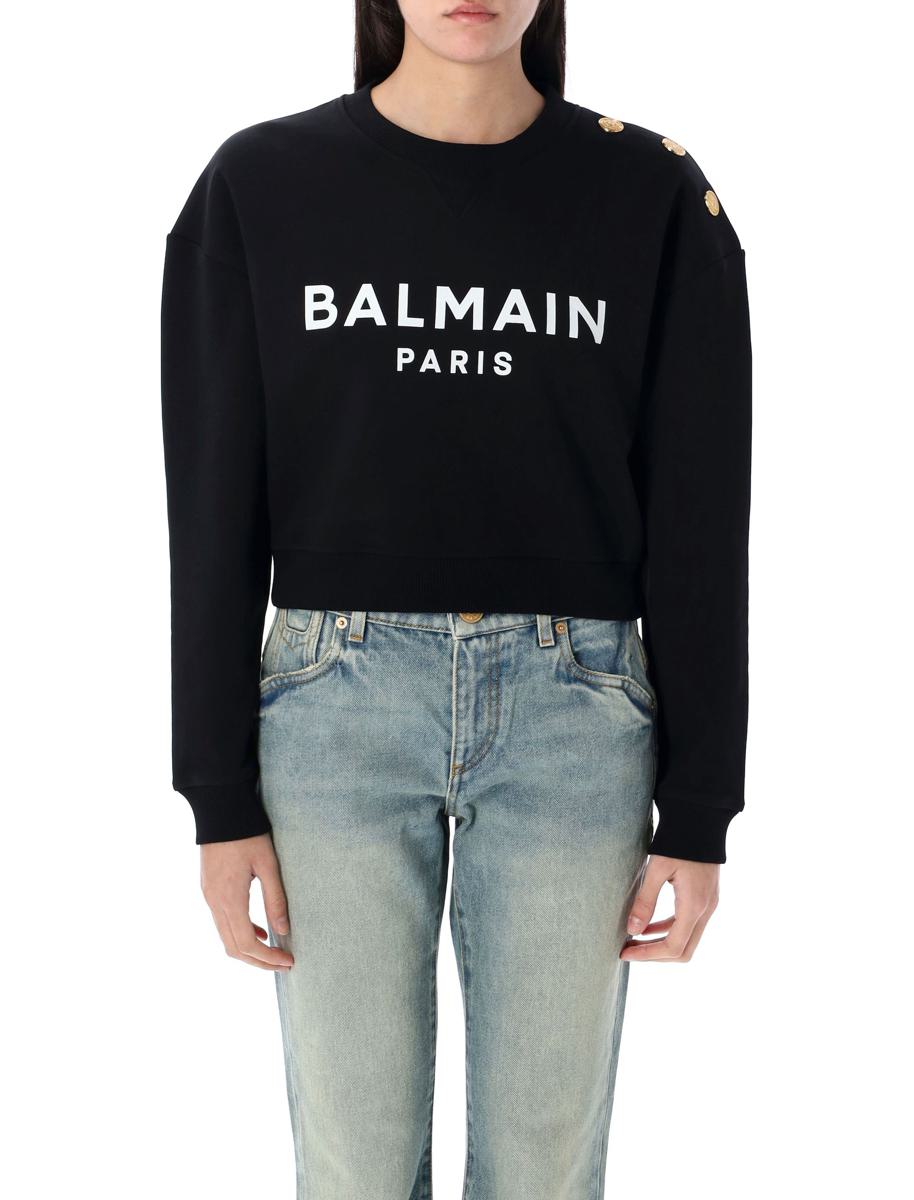 Balmain-tröja med tryck
