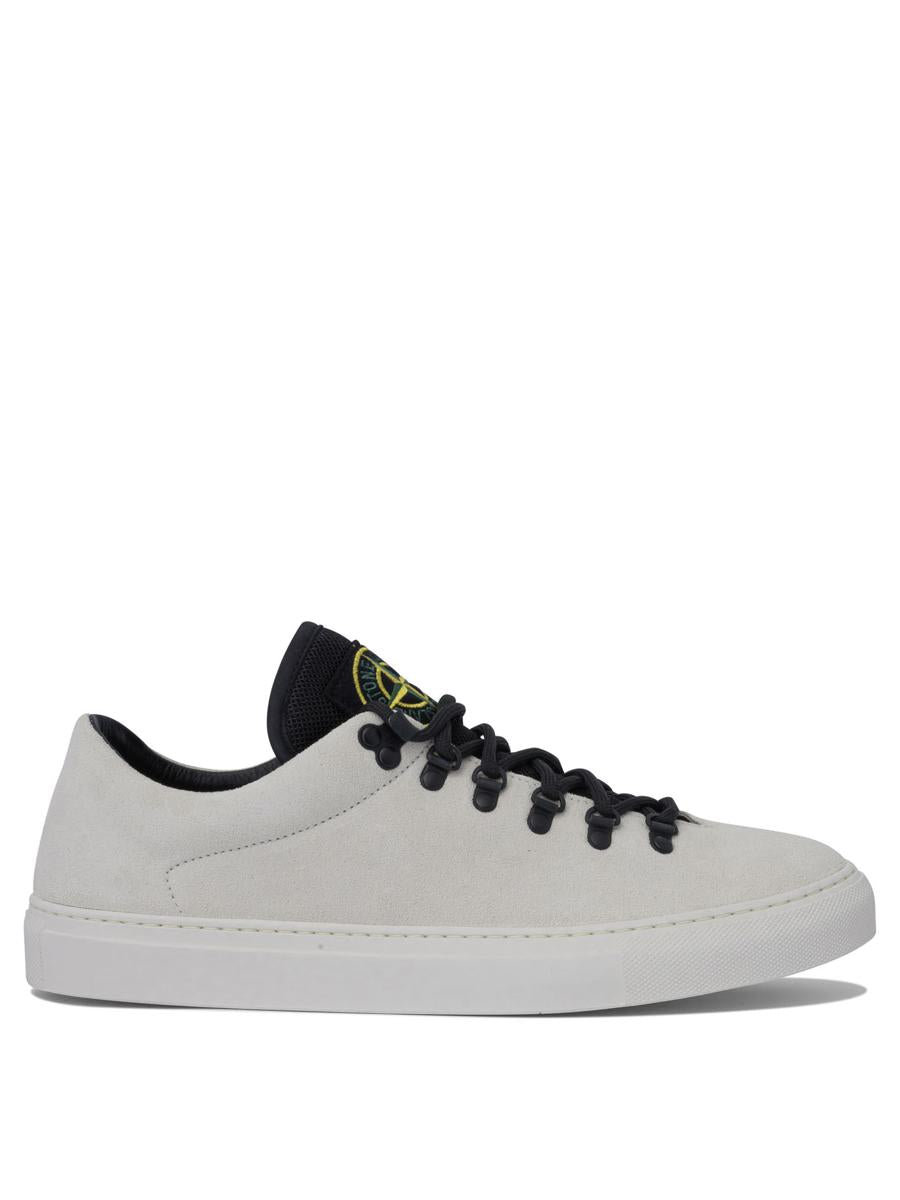 Stone Island Sneakers Med Logotyp