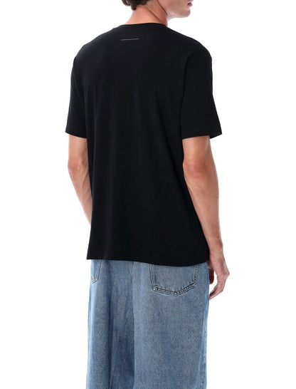 MM6 Maison Margiela Spotlight-tryckt bomullst-t-shirt