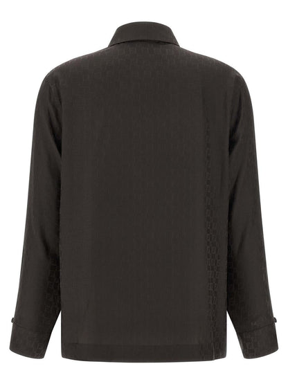 Fendi 'Chess Ff'-skjorta