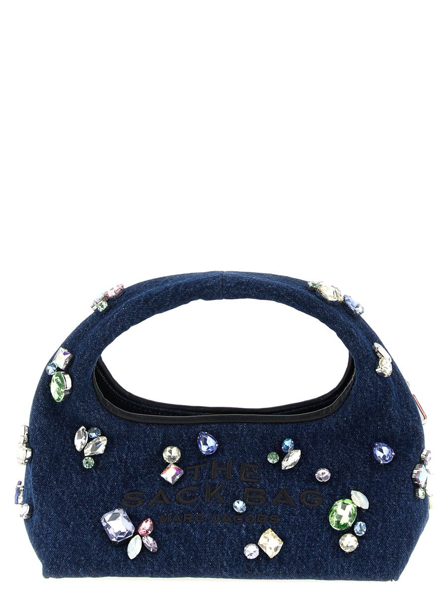 Marc Jacobs 'The Gem Denim Mini Sack' Handväska
