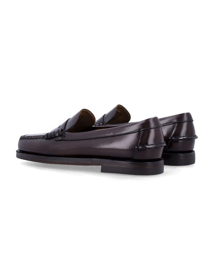 Sebago Classic Dan borstade läderloafers