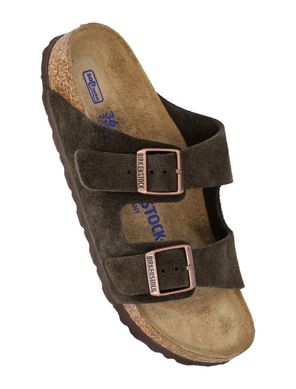 Birkenstock Mocka Arizona Sandaler Mocka Brun