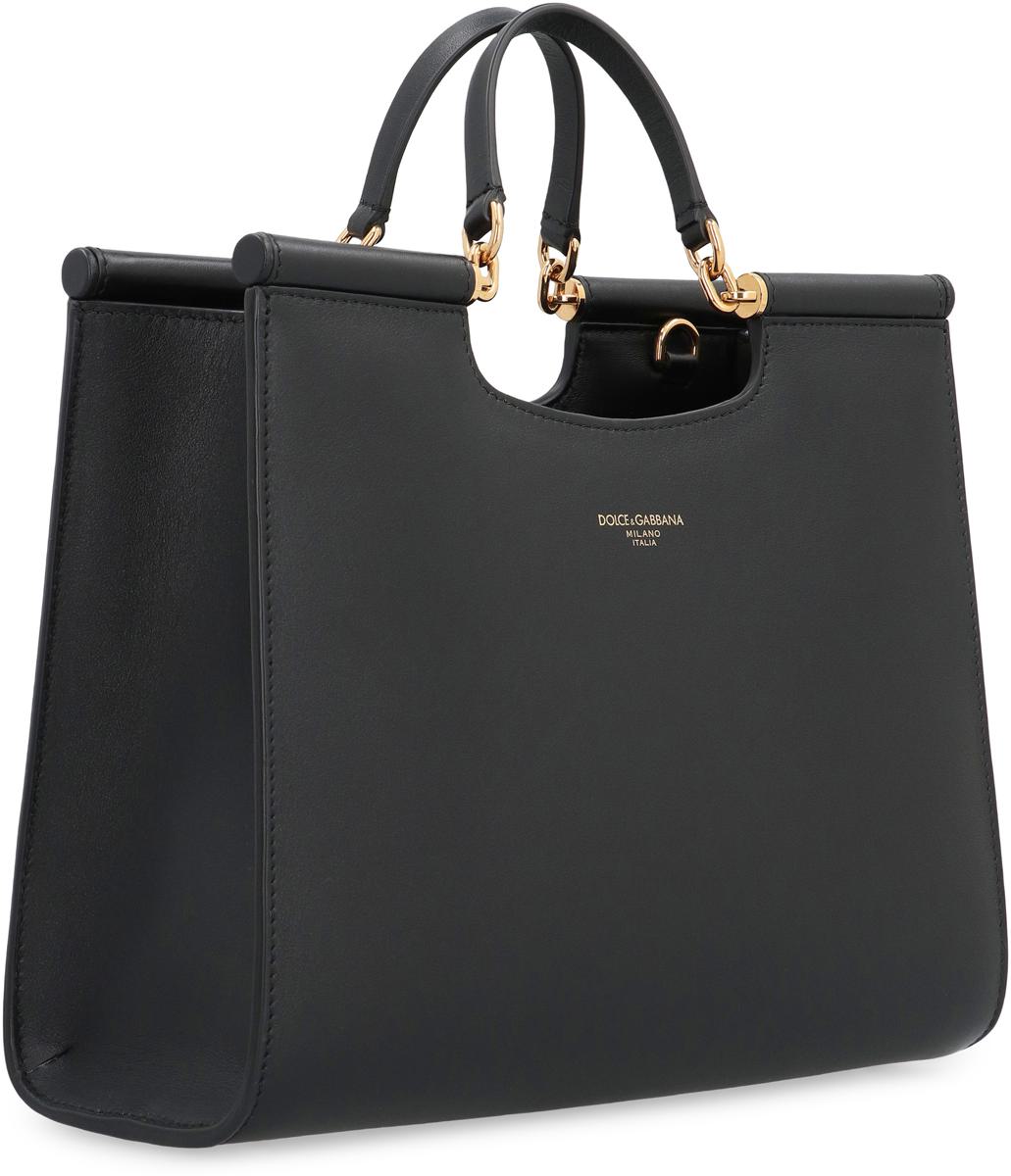 Dolce &amp; Gabbana Liten Sicilien Tote Bag