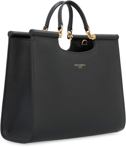 Dolce &amp; Gabbana Liten Sicilien Tote Bag