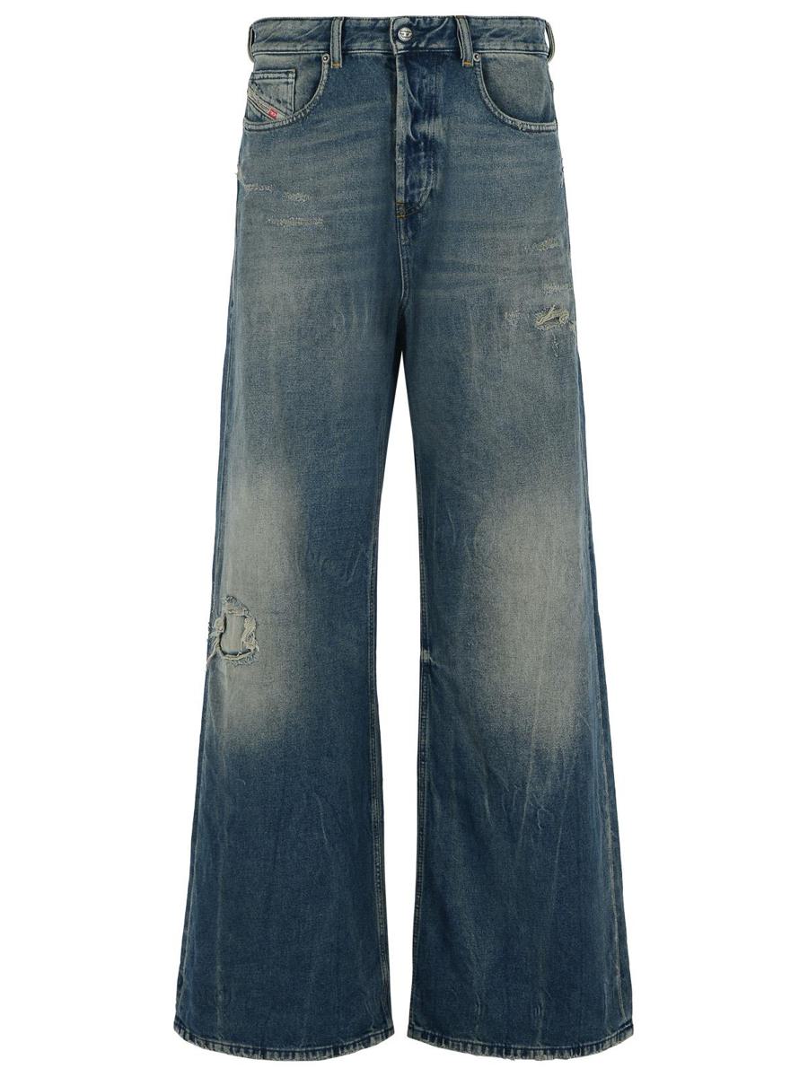 Diesel '1996 D-Sire' Mörkblå Bomullsjeans
