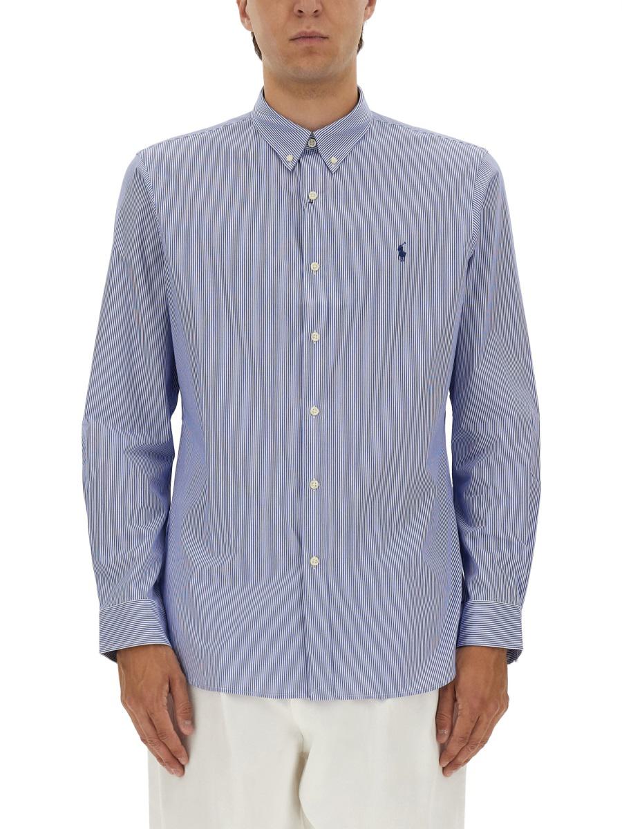 Polo Ralph Lauren bomullsskjorta med logotyp