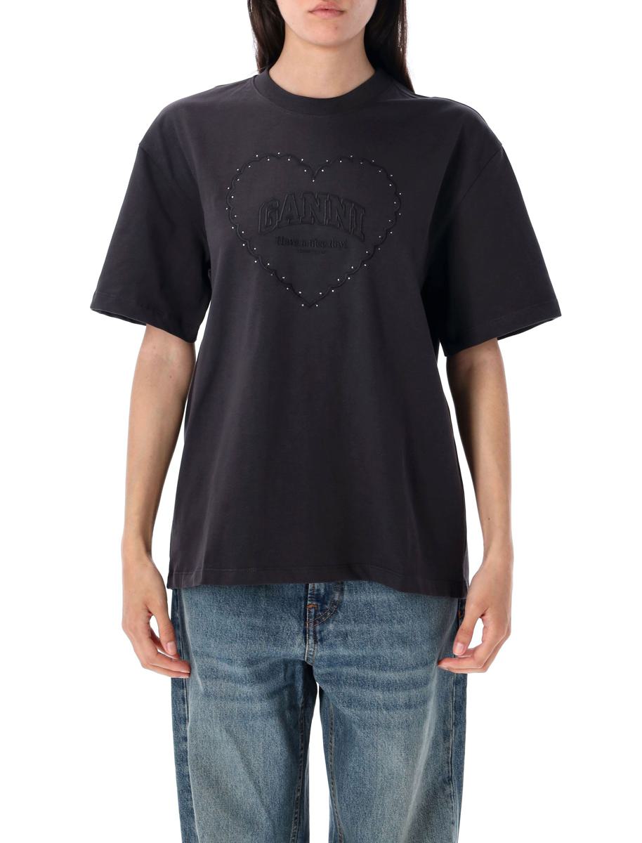 Ganni Hjärta T-shirt