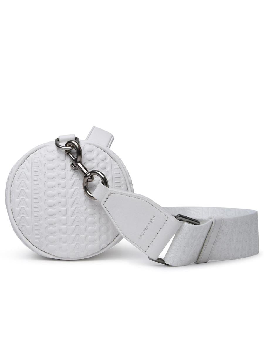 Marc Jacobs 'Duffle' vit läderväska