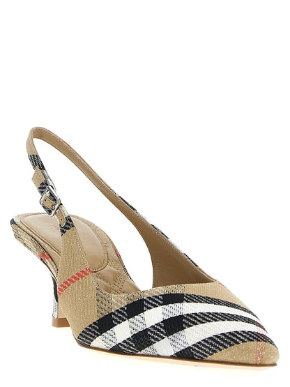 Burberry Slingback Rutig