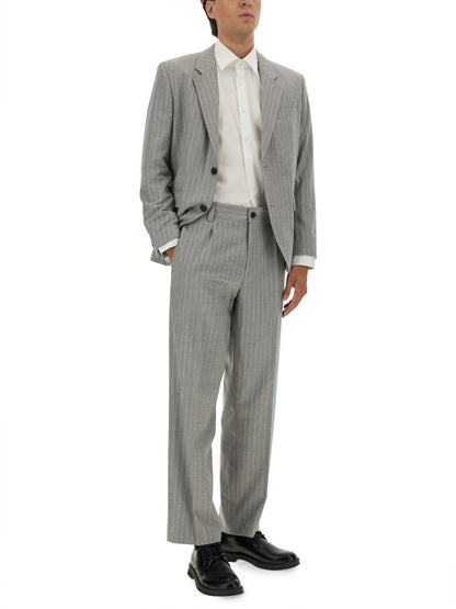 Hugo Boss Slim Fit Kostym Med Randigt Mönster