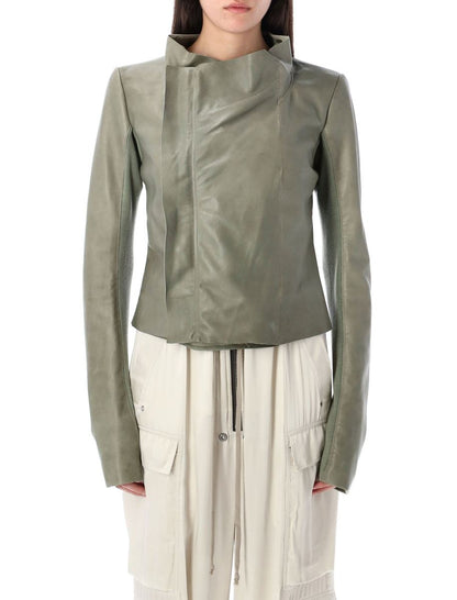 Rick Owens Låghalsad Bikertröja