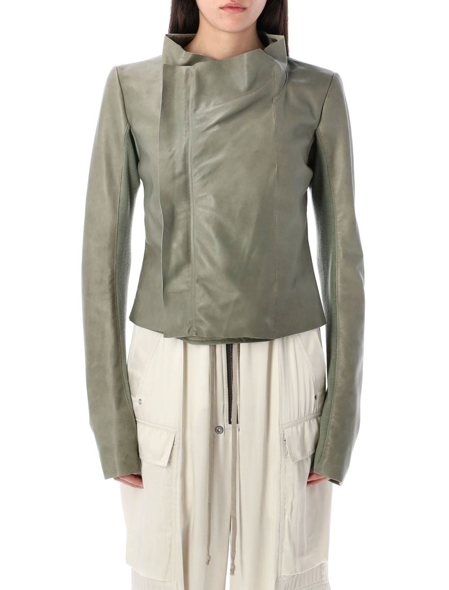 Rick Owens Låghalsad Bikertröja