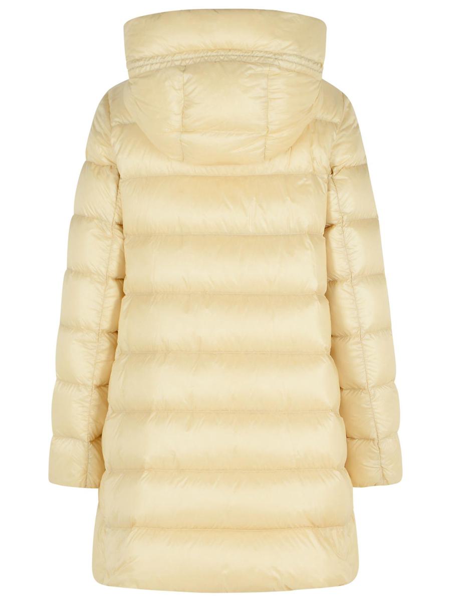 Moncler Suyenne Elfenbensvit Polyamidkappa