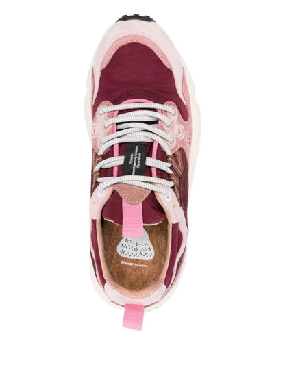 Blommiga bergssneakers