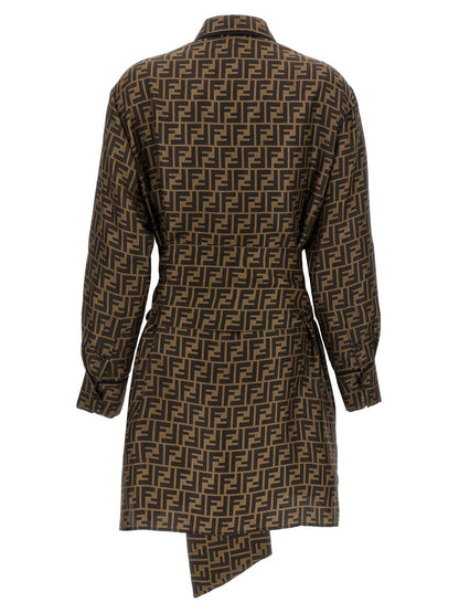 Fendi Ff Monogram Klänning