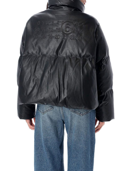 MM6 Maison Margiela Broderad Pufferjacka