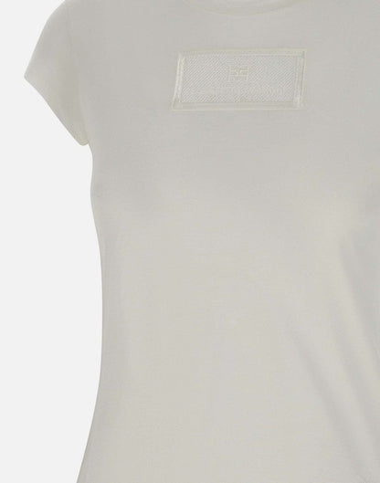 Elisabetta Franchi T-shirt med logotyptryck