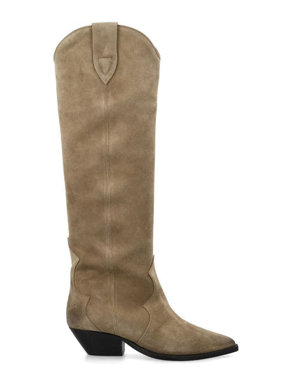 Isabel Marant Denvee Mocka Cowboy Stövlar