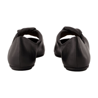 Alexander McQueen Ballerinaskor med vriden detalj