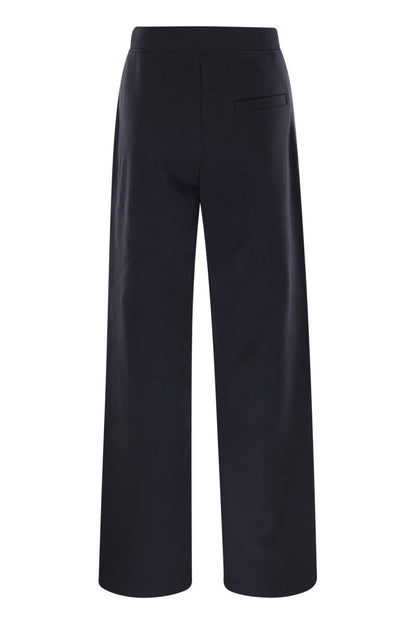 Max Mara Pompeo - Bomullsbyxor med logotyp