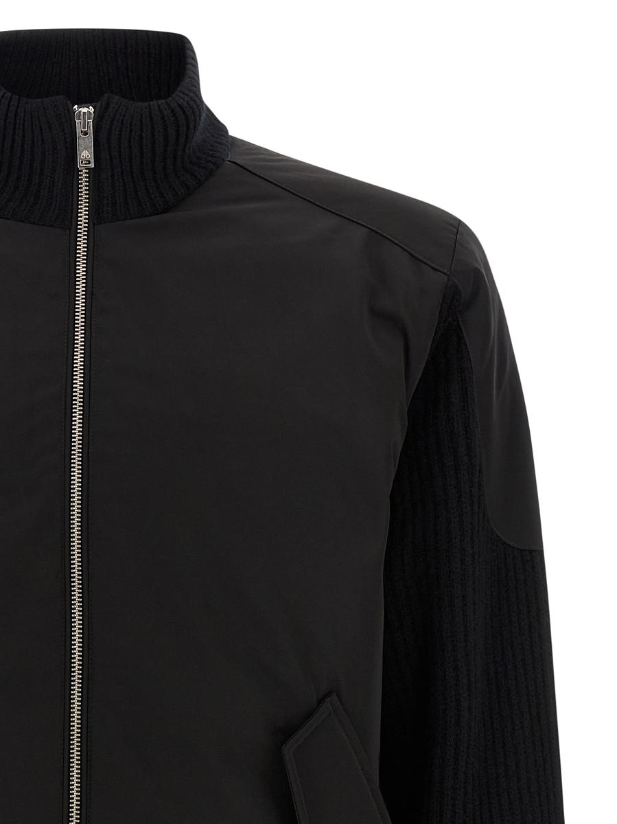 Moose Knuckles 'Magnus Knit Hybrid' Bomberjacka