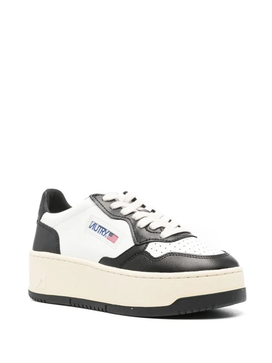 Autry "Platform Low" Lädersneakers Skor