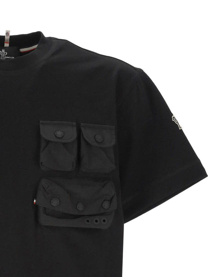 Moncler Grenoble T-shirts och pikétröjor