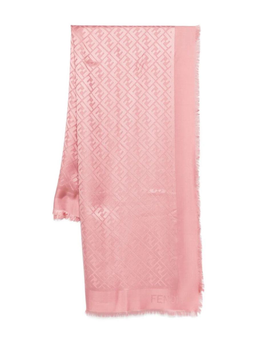Fendi Ff-accessoarer i siden och ull