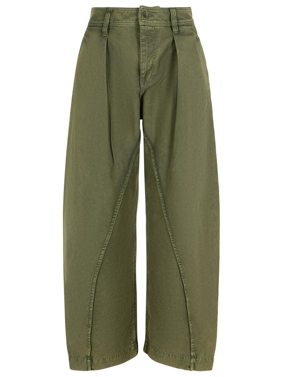 JW Anderson Gröna Bomullsjeans
