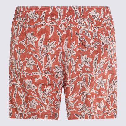 Altea orange och flerfärgade strandkläder