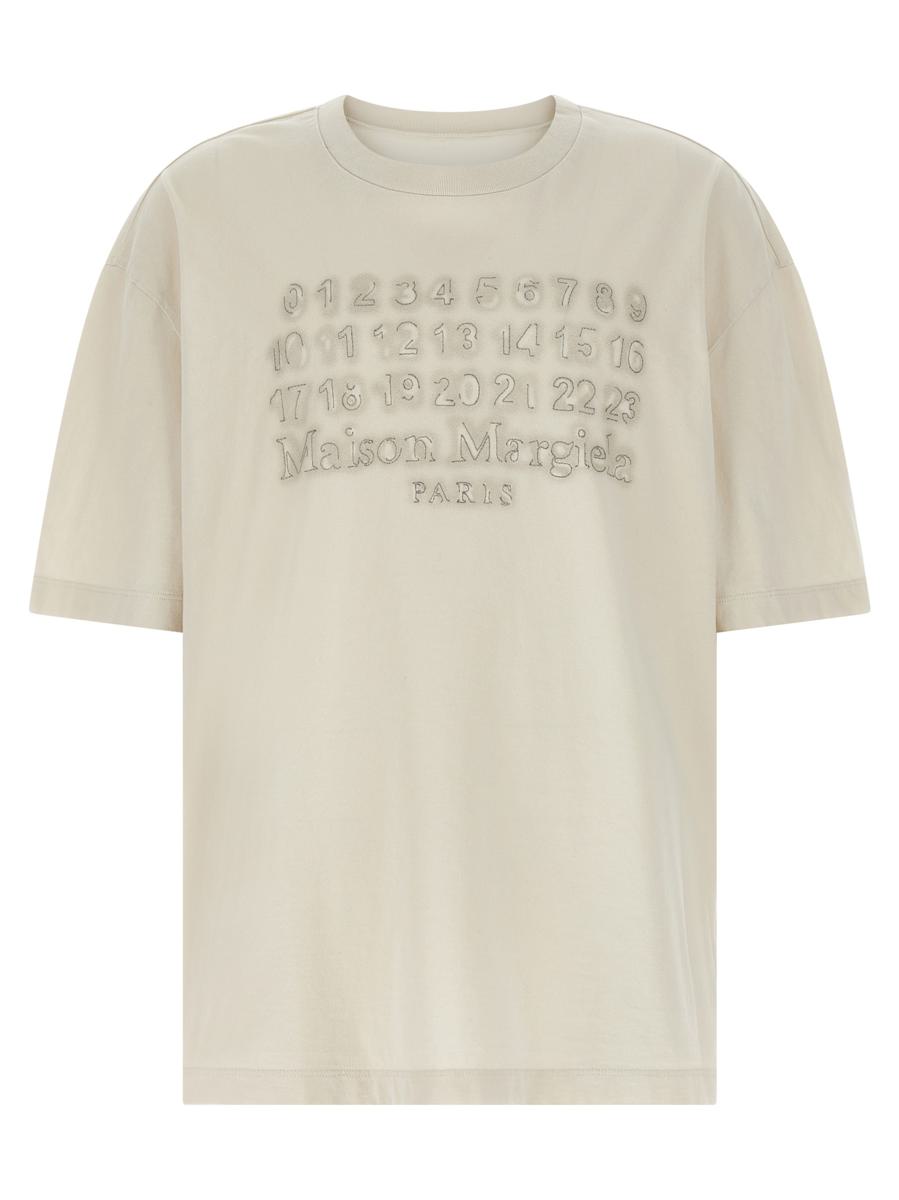 Maison Margiela-logotyp-t-shirt
