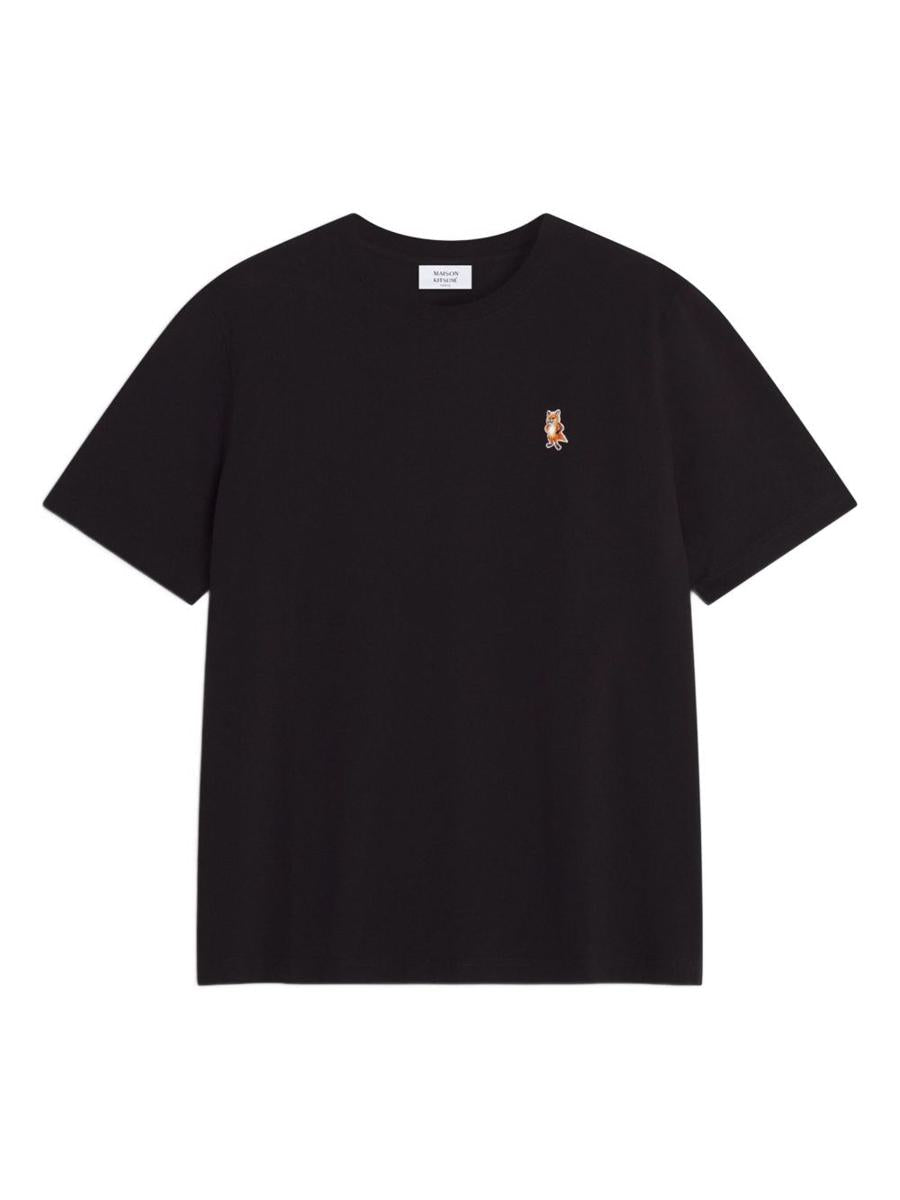 Maison Kitsuné Standing Fox bomullst-t-shirt